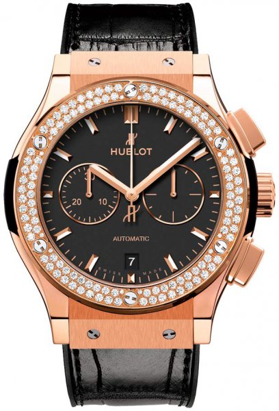 Hublot Classic Fusion 42mm Automatic Chronograph King Gold