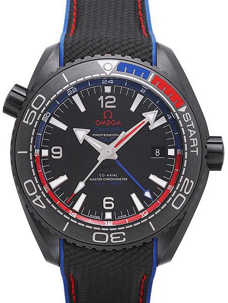 Omega Seamaster Planet Ocean 600 M Co-Axial Master Chronometer GMT 45,5mm ETNZ Deep Black