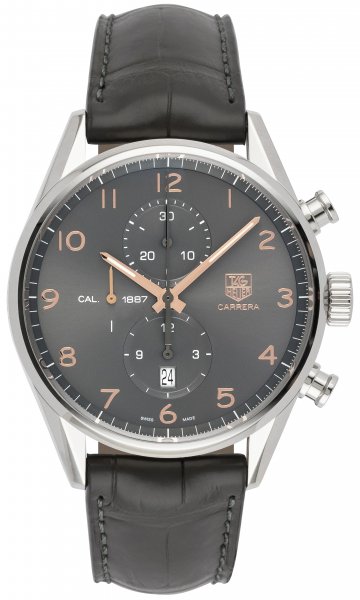 Tag Heuer Carrera Calibre 1887 Automatic Chronograph 43mm Tag Heuer Carrera Calibre 1887 Automatic Chronograph 43mm