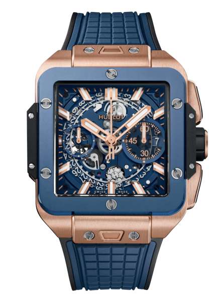 Hublot Square Bang Unico Titanium Blue 42 mm 821.NX.5170.RX