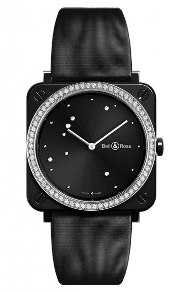 Bell & Ross BR S BLACK DIAMOND EAGLE DIAMONDS