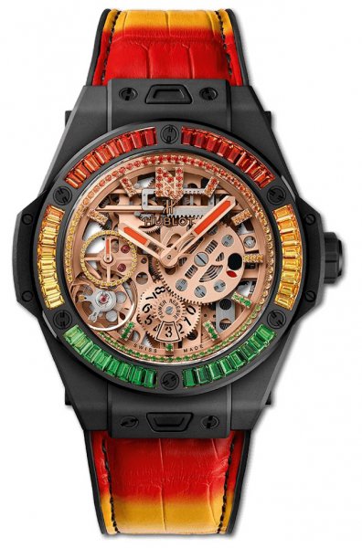 Hublot Big Bang Meca-10 „Nicky Jam“ Ceramic „X“ Setting 45 mm Hublot Big Bang Meca-10 „Nicky Jam“ Ceramic „X“ Setting 45 mm