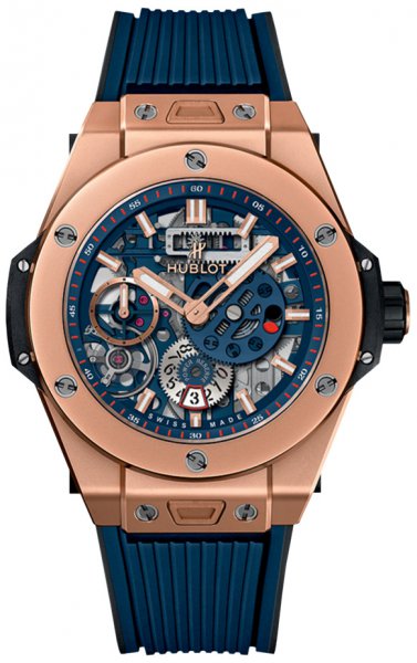 Hublot Big Bang Meca-10 King Gold Blue 45mm