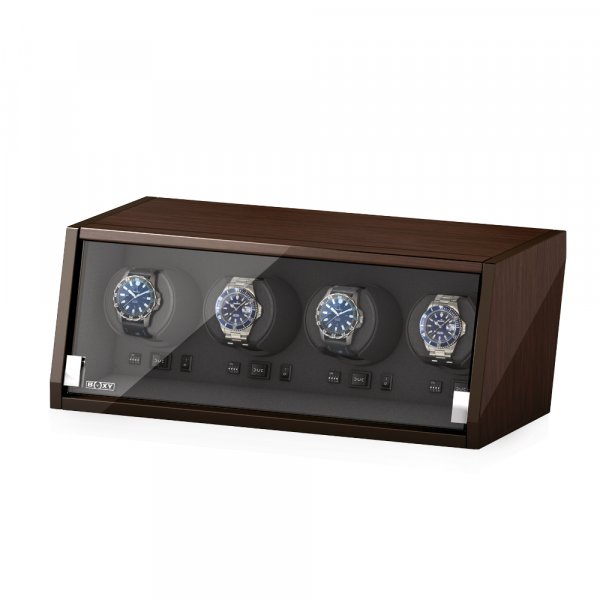 Beco Watch Winder Castle 4 Walnut