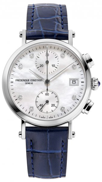 Frederique Constant Classics Quartz Chronograph Ladies Frederique Constant Classics Quartz Chronograph Ladies