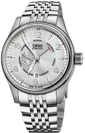 Oris big crown deals small second