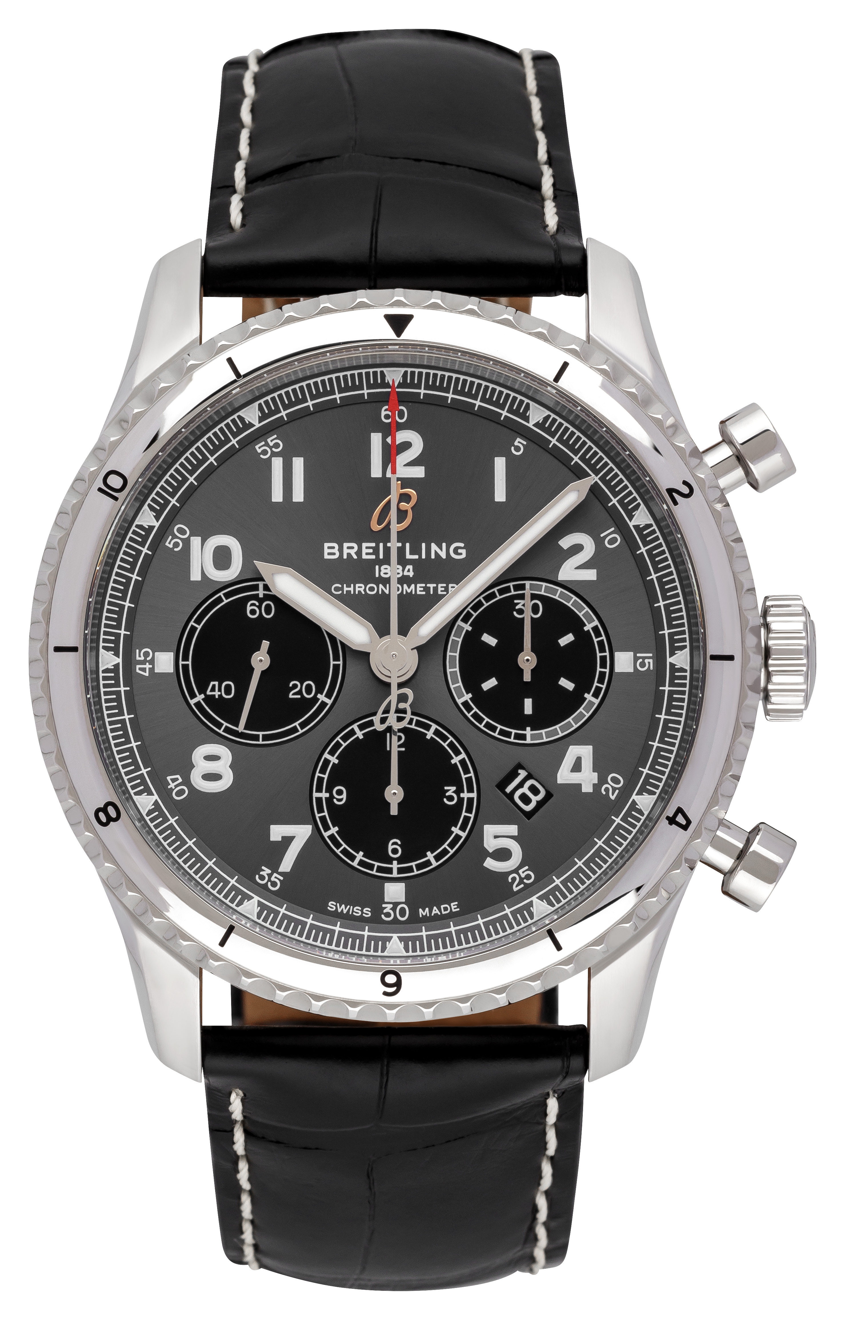Breitling Aviator 8 B01 Chronograph 43 AB0119131B1P2 | WATCH DE LUXE SK