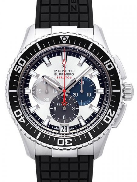 Zenith El Primero Stratos Flyback Tribute to Felix Baumgartner