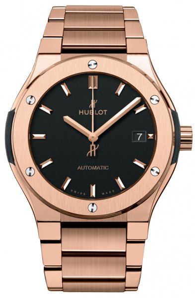 Hublot Classic Fusion Blue King Gold Bracelet 45mm Hublot Classic Fusion Blue King Gold Bracelet 45mm