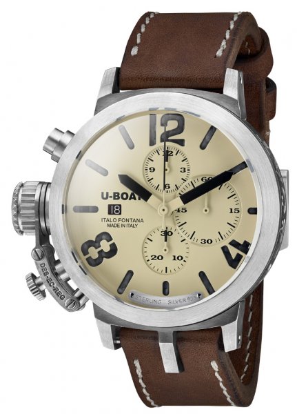 U-Boat Classico 48 Chrono Sterling Silver Limited Edition