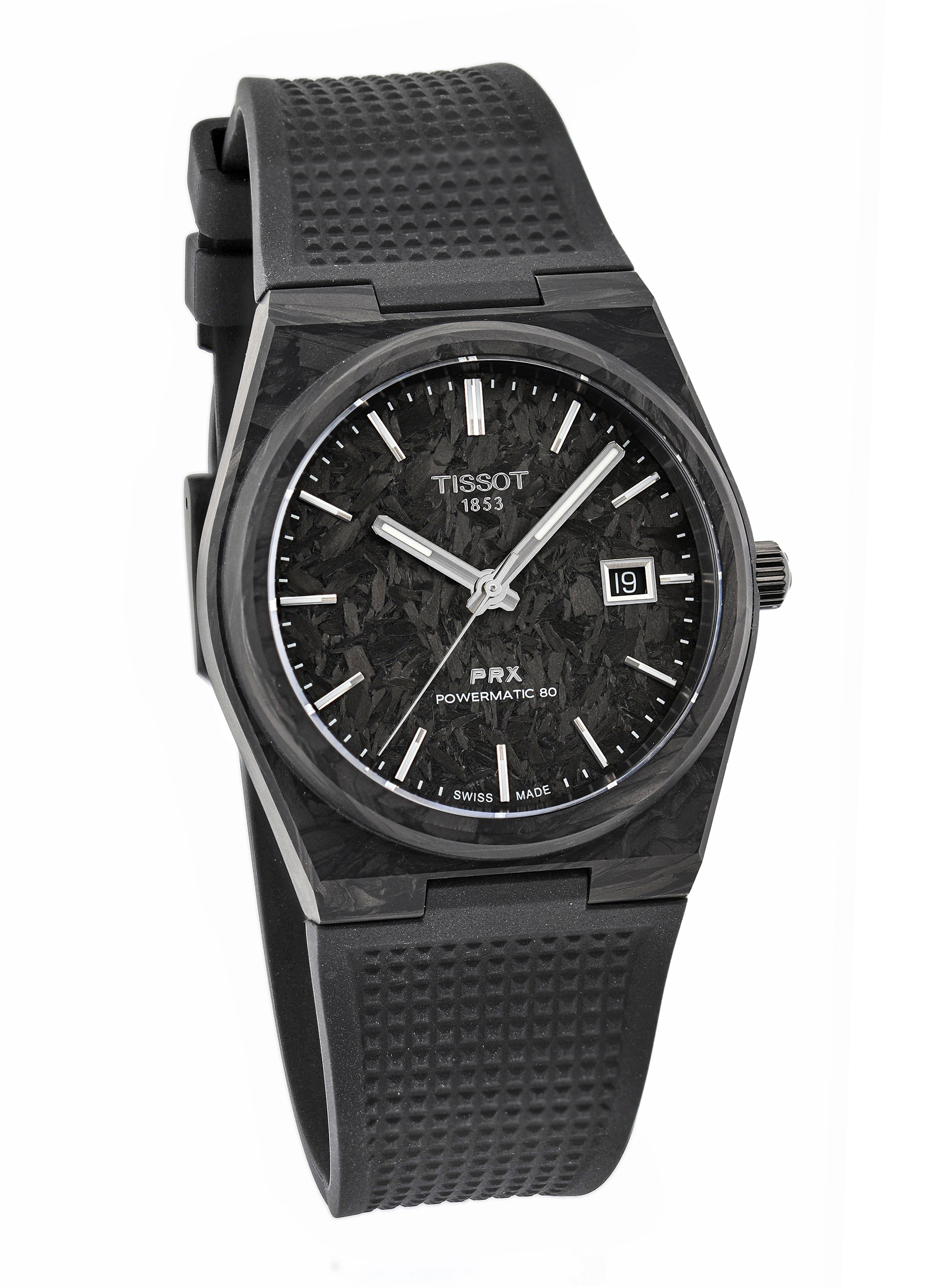 Tissot T-Classic PRX Powermatic 80 Carbon T137.907.97.201.00 | Uhrinstinkt