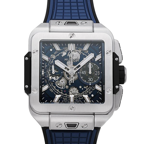 Hublot Square Bang Unico Titanium Blue 42 mm 821.NX.5170.RX