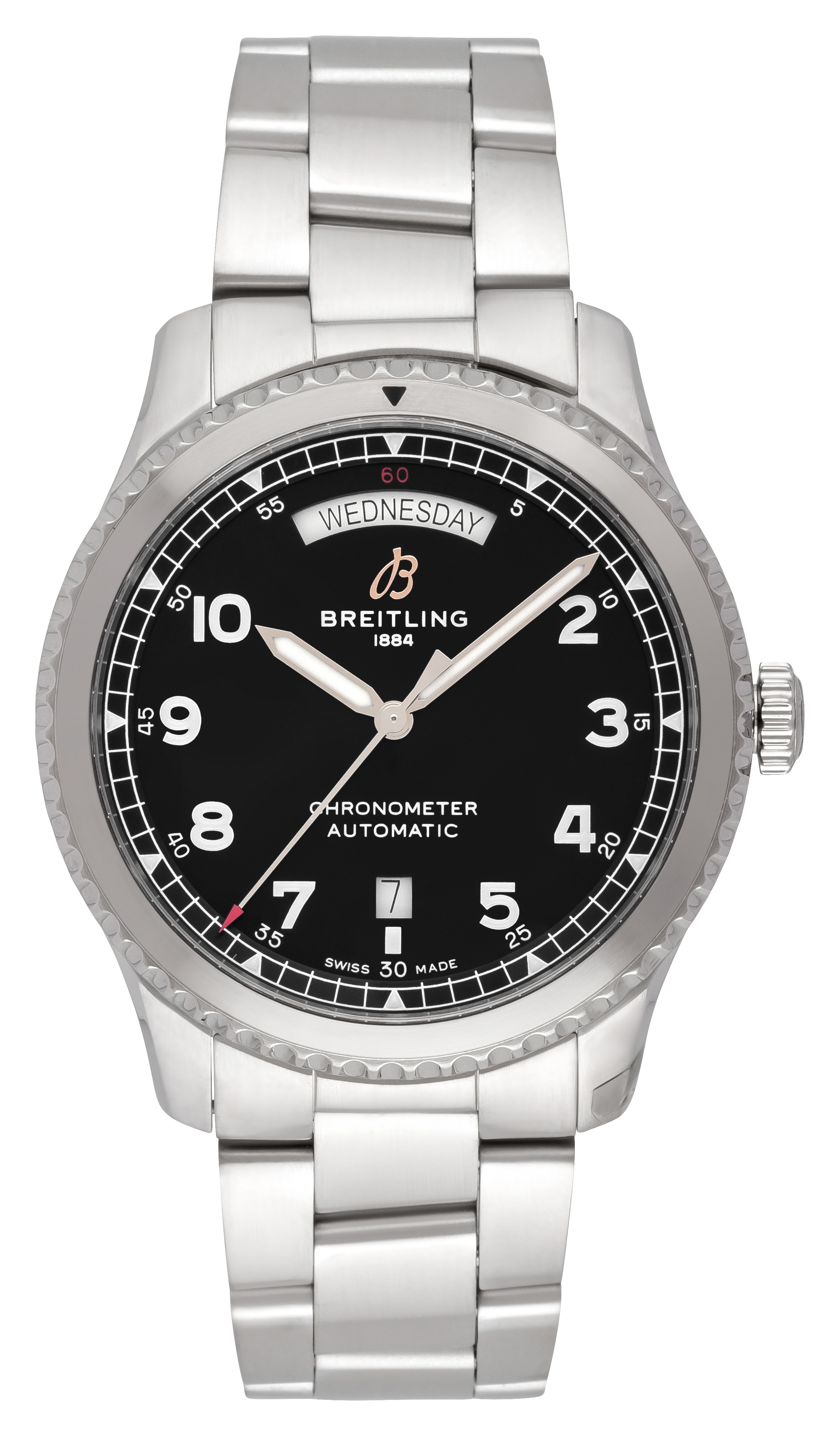 breitling aviator 8 day date