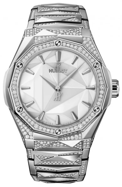 Hublot Classic Fusion Orlinski Titanium Bracelet Pave 40 mm