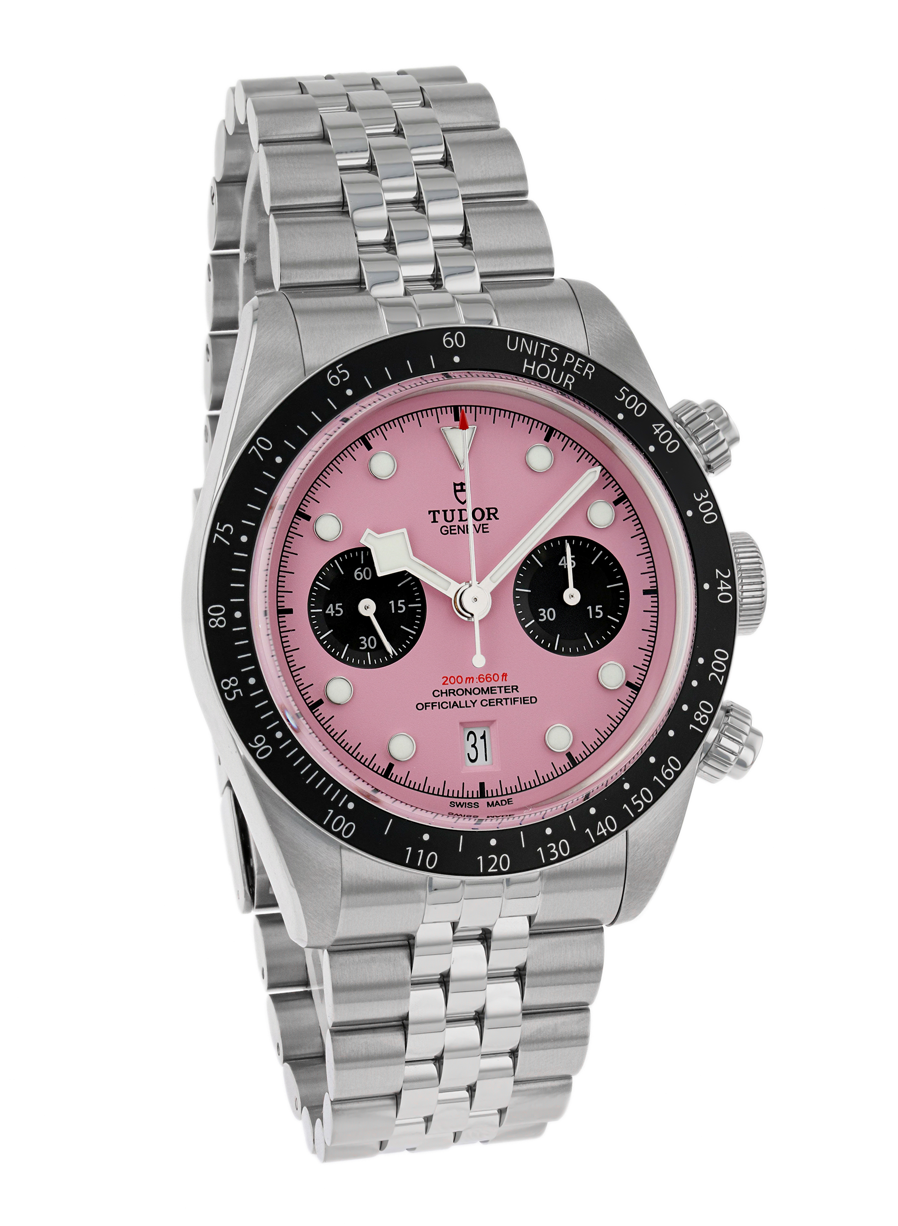 Tudor Black Bay Chrono Inter-Miami Pink Special Edition M79360N