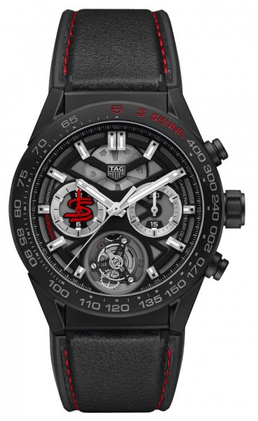 Tag Heuer Carrera Calibre HEUER 02 T COSC Automatic Chronograph 45mm Senna Special Edition