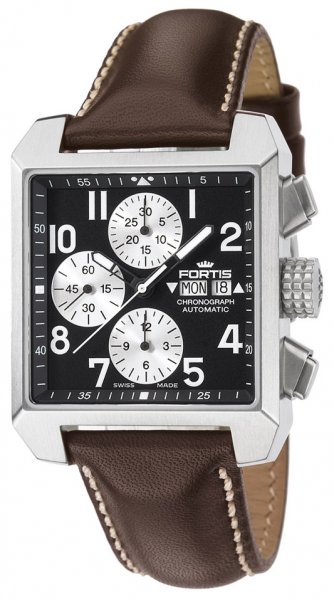 Fortis square top chronograph