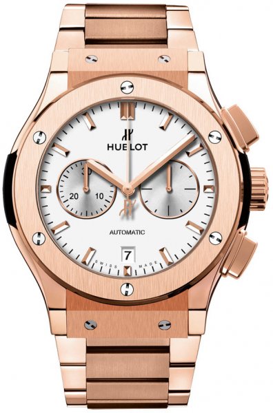 Hublot Classic Fusion 42mm Automatic Chronograph King Gold