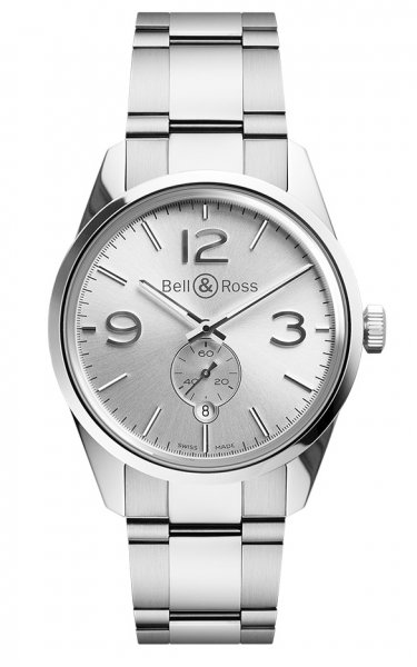Bell & Ross BR 123 OFFICER SILVER Bell & Ross BR 123 OFFICER SILVER